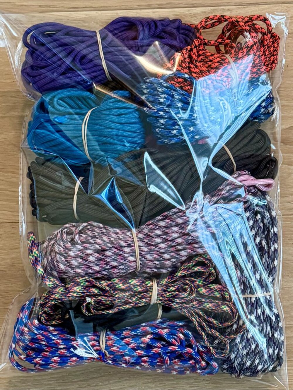 Large Paracord Lot – Mixed Colors – Craft Supply Destash – Approx. 11 Bundles - Picture 2 of 8